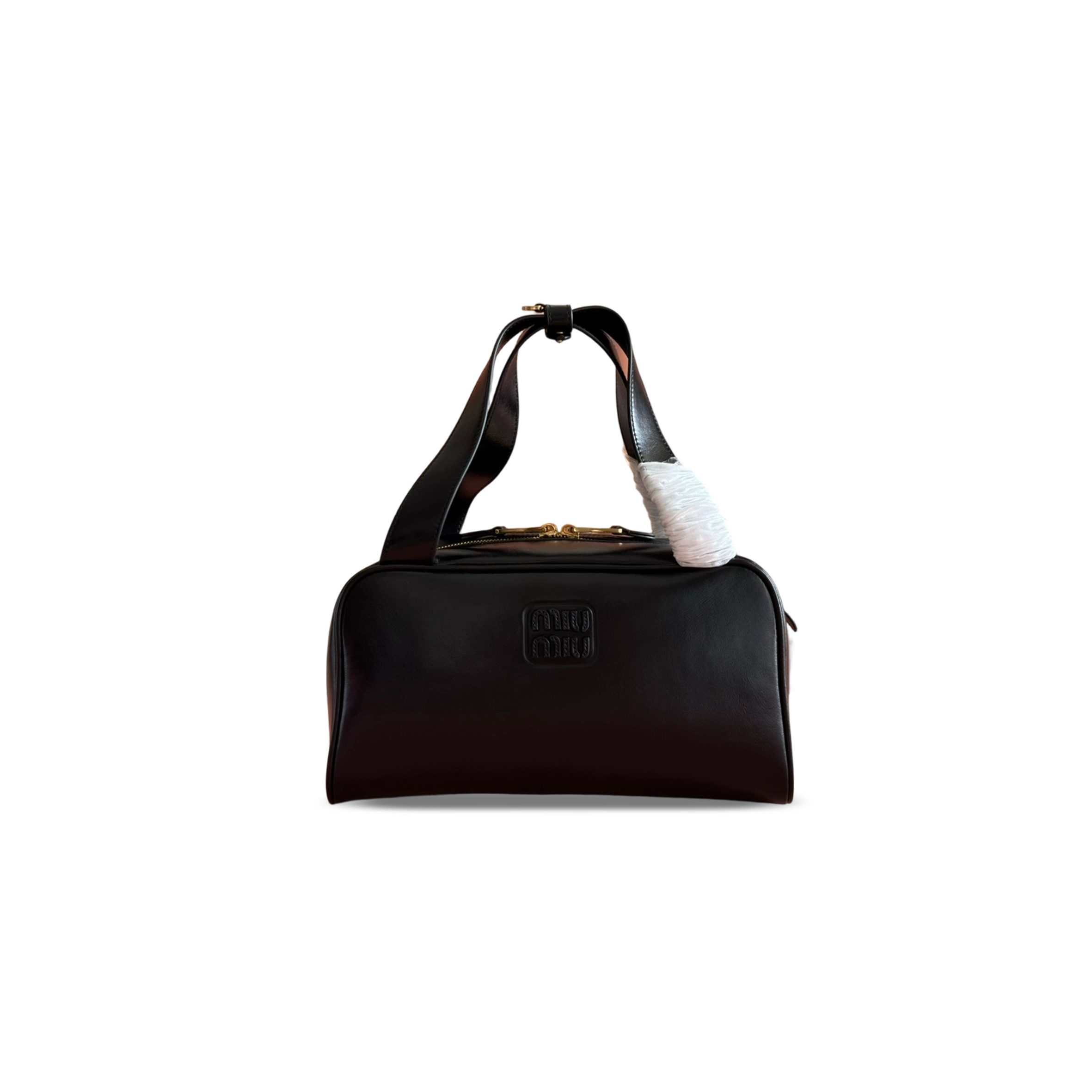 MIU MIU BEAU LEATHER BAG 5BB182 (28*15*13cm)